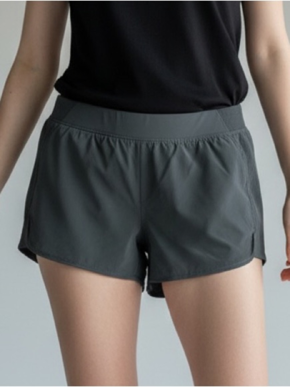 Velocity Athletic Running Shorts with Ribbed Sides